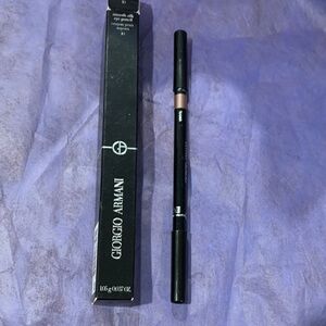 Giorgio Armani Black and Brown Eyeliner smooth silk eye pencil